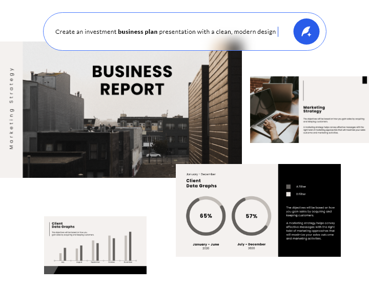 Create Business Presentation from Text